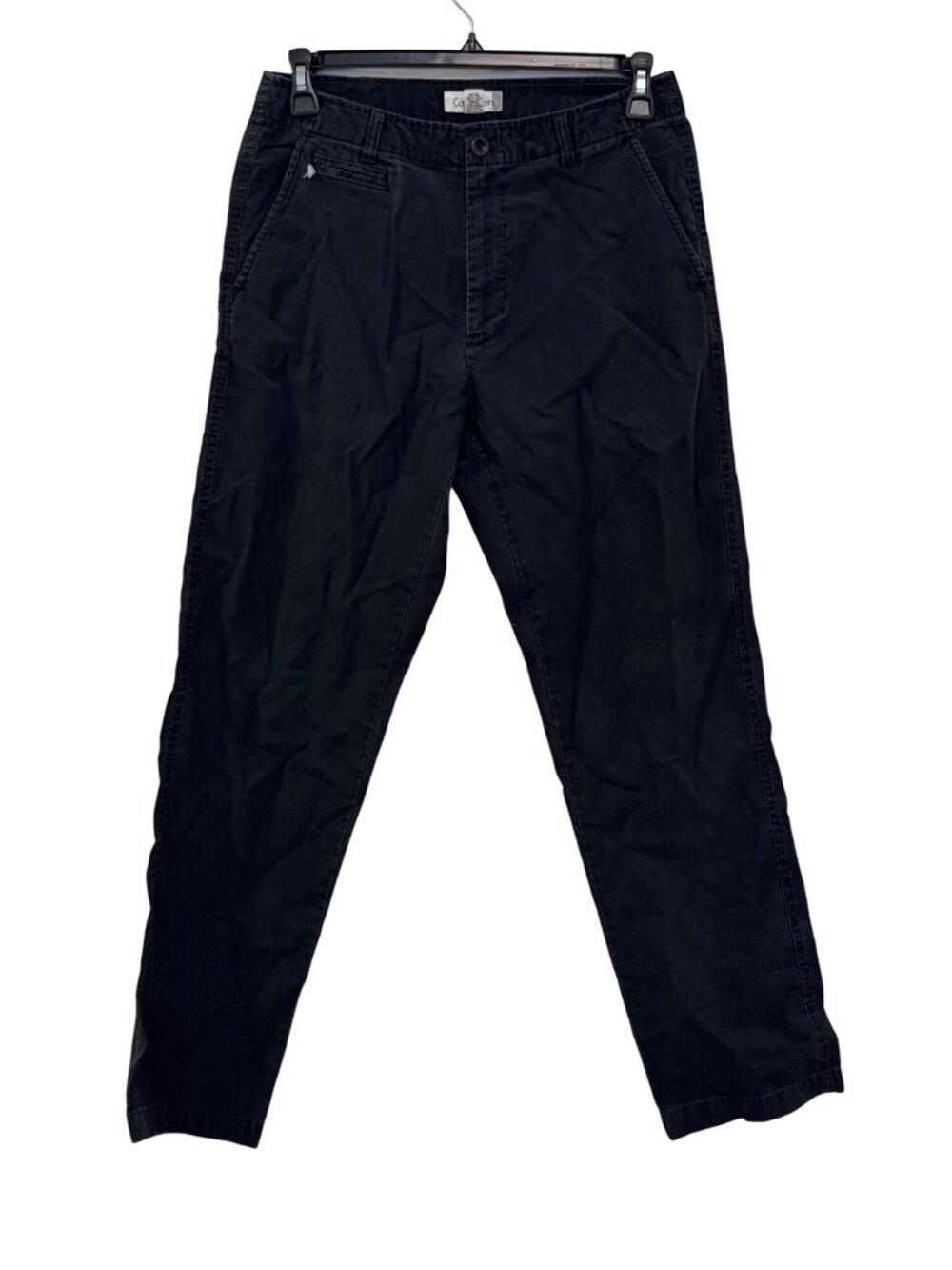 Calvin Klein Black Corduroy Casual Pants Mens Size 32x32 100% Cotton